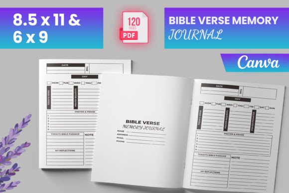 Bible Verse Memory Journal Canva KDP: A Practical Tool for Scripture Memorization and Publishing