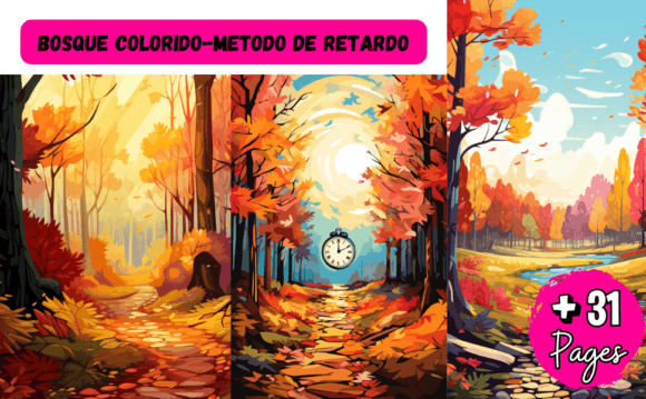 Colorful Forest Design Assets for Professionals