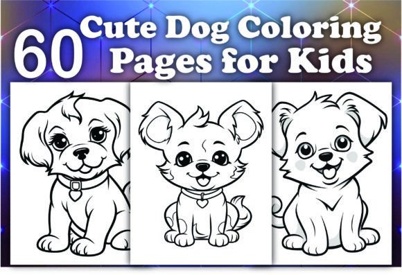 Create a Cute Dog Coloring Book for Kids