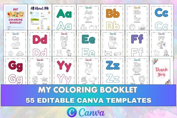 Editable Canva My Coloring Booklet KDP: A Versatile Tool for Creativity and Business