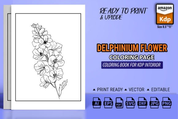 Minimalist July Birth Flower Tattoo: Integrating Delphinium Designs into Your Creative Workflow