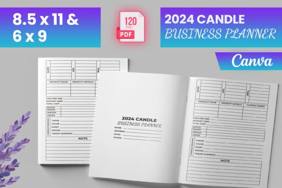 Organize Your Candle Business with a 2024 Planner