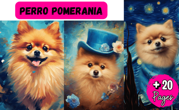 PERRO POMERANIA Design Pack for Creators and Publishers