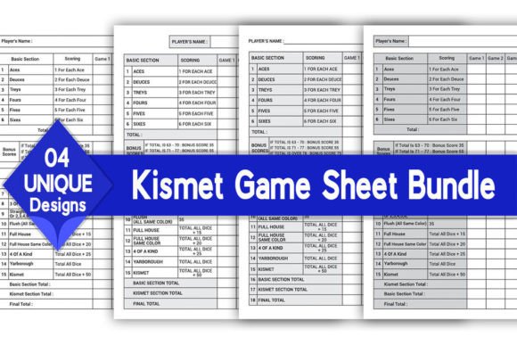 The Complete Guide to the Kismet Game Sheet Bundle Log Book for KDP Publishing