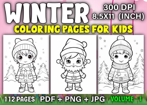 The Growing Demand for Kawaii Winter Coloring Pages for Kids: A Strategic Opportunity for Content Creators