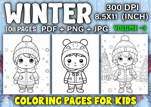 The Rising Demand for Winter Coloring Book Pages for Kids: A Strategic Opportunity for Creators and Entrepreneurs