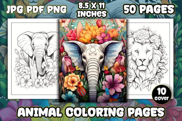 Unlocking Calm and Creativity with Animal Coloring Pages for Adults