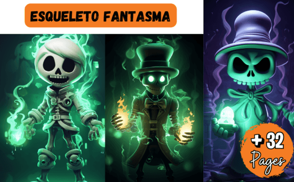 Unlocking New Creative Revenue Streams with ESQUELETO FANTASMA for KDP and POD Success